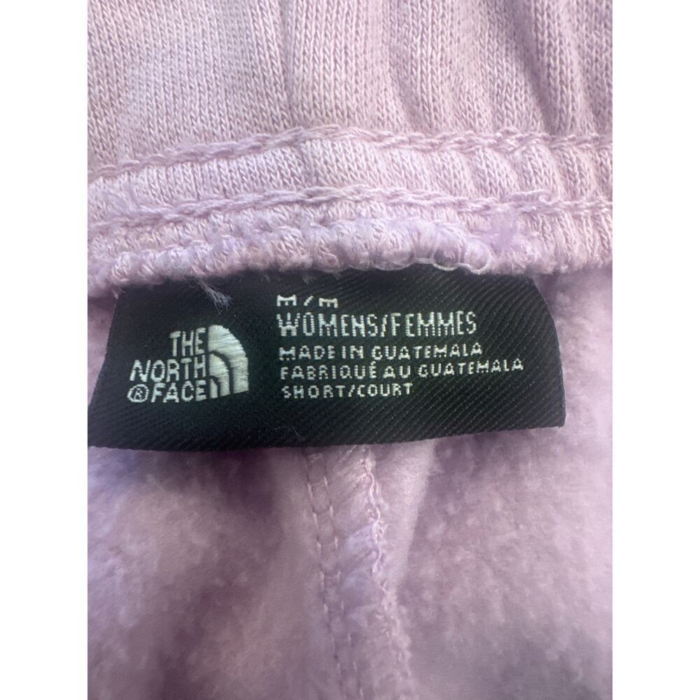 The North Face Half Dome Fleece Shorts Purple Standard Fit Pockets Women's M - Picture 5 of 6
